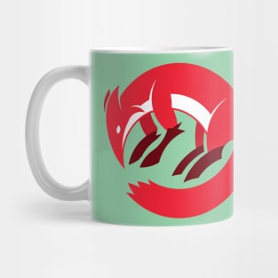 Celtic Fox - color Mug